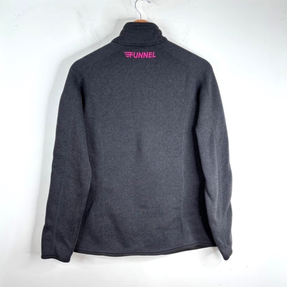 Patagonia Better Sweater Fleece Jacket Womens L Black Full Zip Embroidered Logo - Picture 2 of 11